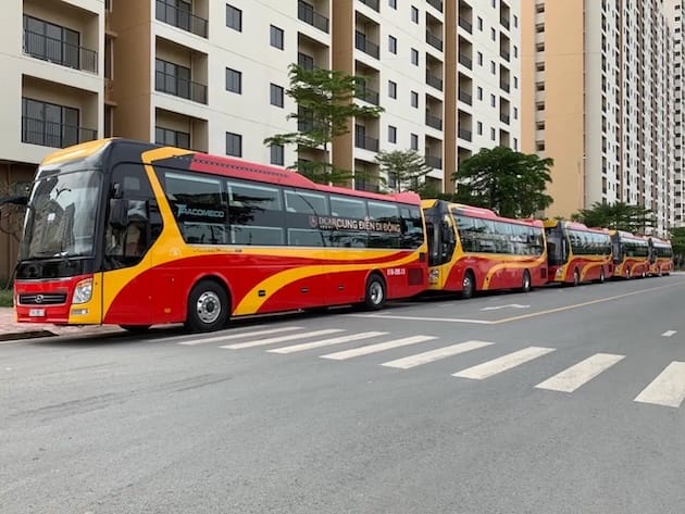 Lộ trình phổ biến của xe Khánh Phong