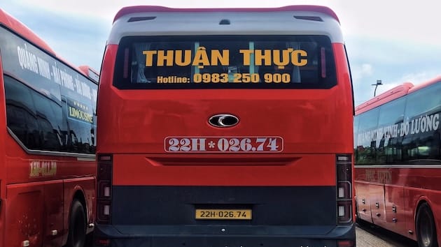 Về nhà xe Thuận Thực