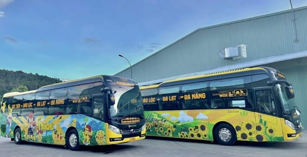 Nhà xe Xuân Hải và những phương tiện hiện đại đang được đưa vào vận hành