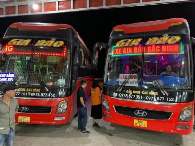 Điểm đón được bố trí linh hoạt trên mọi hành trình