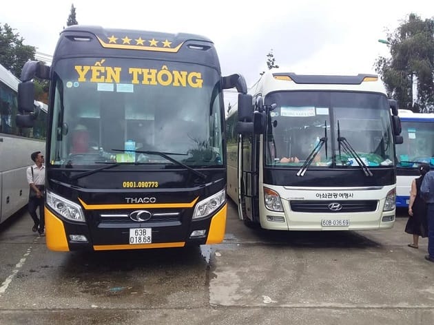 Đội ngũ nhà xe phục vụ khách hàng nhiệt tình, trách nhiệm