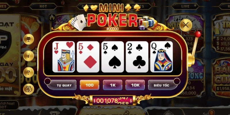 Mini Poker là gì và cách vận hành cơ bản