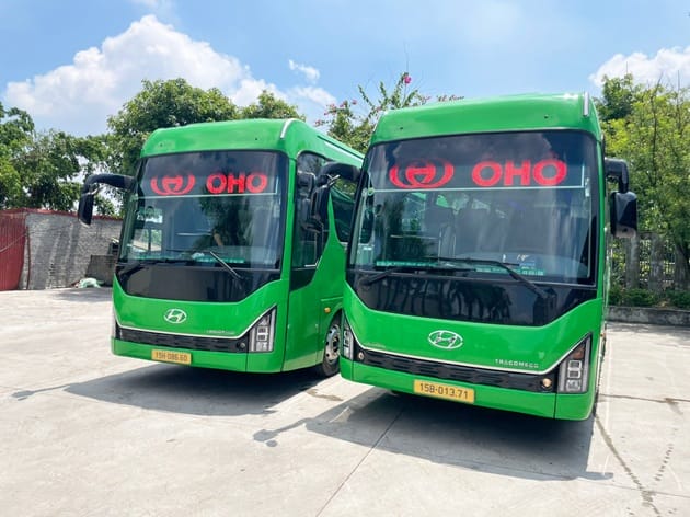 Khám phá lộ trình chi tiết của nhà xe Oho