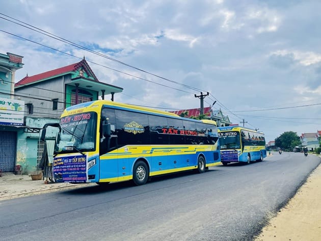 Lộ trình của nhà xe Tấn Hưng kết nối các khu vực quan trọng