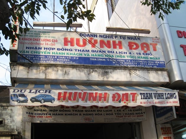 Nhà xe Huỳnh Đạt là đơn vị vận chuyển chuyên tuyến Vĩnh Long - TP.HCM