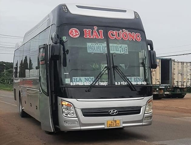 Lịch trình và giá vé của hãng xe Hải Cường được cập nhật thường xuyên và công khai