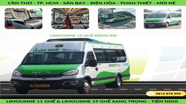 Nhà xe Toàn Khải: Lịch trình, giá vé, review chi tiết từ A - Z