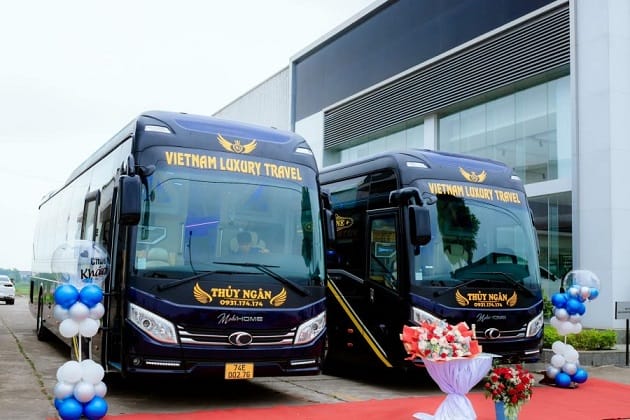 Nhà xe phục vụ tuyến đường dài Hà Nội – miền Trung
