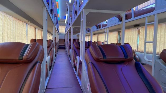 Tuấn Trinh cung cấp loại xe giường nằm có đầy đủ tiện nghi