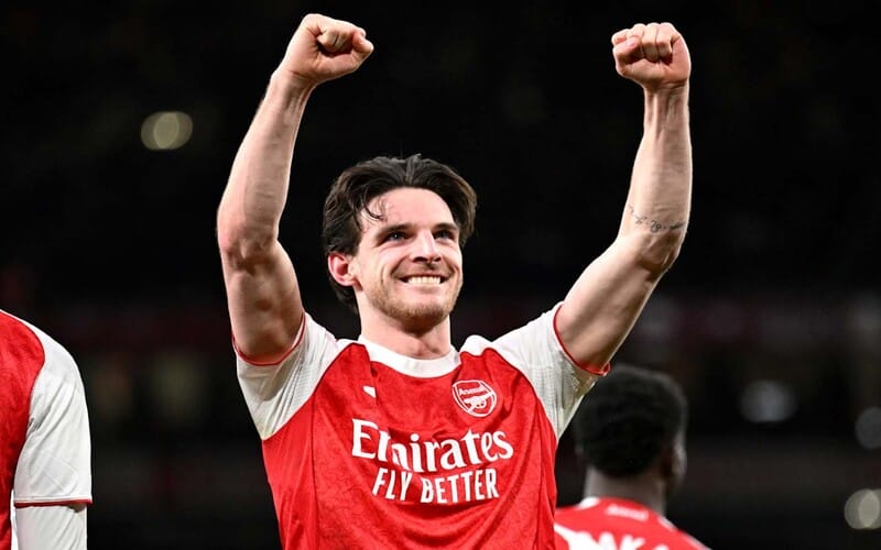 Declan Rice là linh hồn nơi tuyến giữa