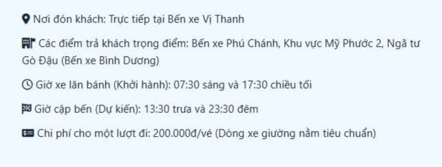 Hình ảnh minh họa về tuyến di chuyển của xe Tư Cầu