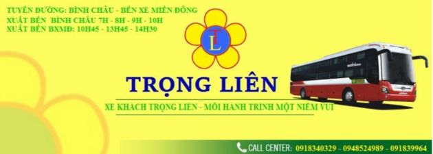 Một số điện thoại liên hệ xe khách Trọng Liên