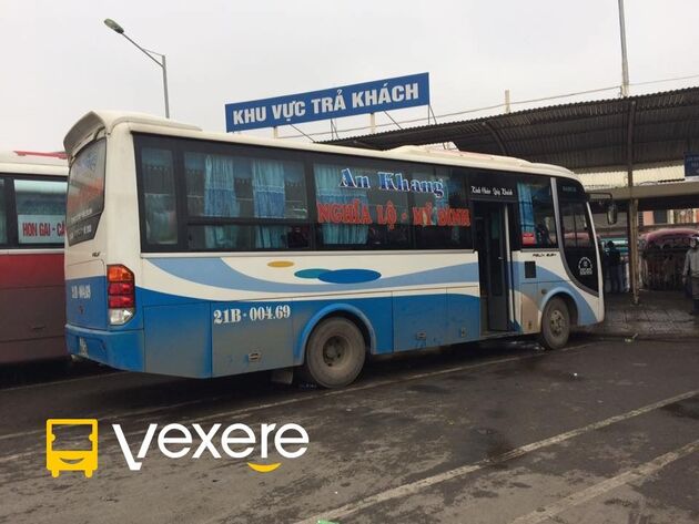 Nhà xe An Khang chạy chuyên tuyến Hà Nội ⇔ Nghĩa Lộ, Yên Bái