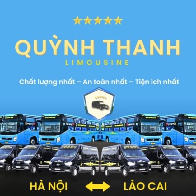 Nhà xe Quỳnh Thanh chuyên tuyến Hà Nội ⇔ SaPa-Lào Cai