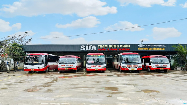 Nhà xe Tiến Vinh với đa dạng các dòng xe từ thường tới cao cấp