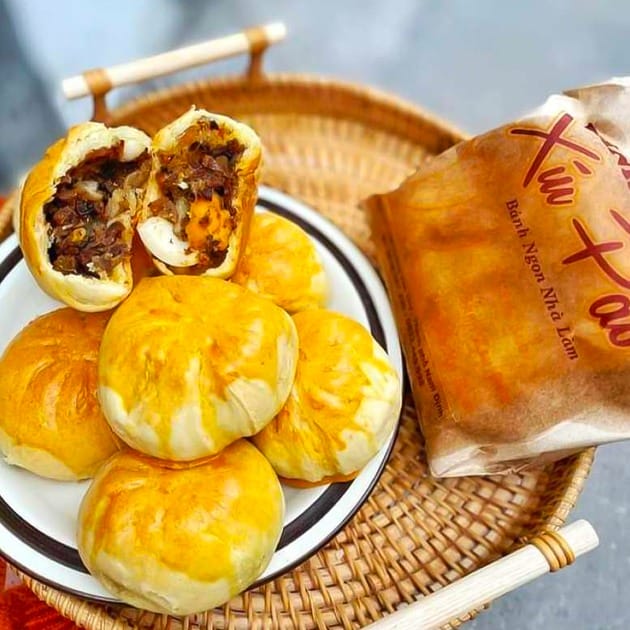 Quà chiều-bánh xíu páo đặc sản Nam Định