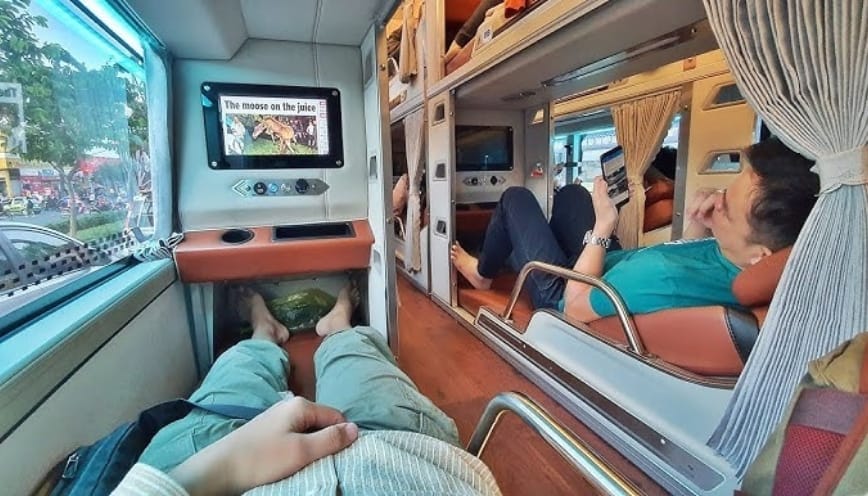 Hạn chế sử dụng đồ có ga khi di chuyển bằng xe khách