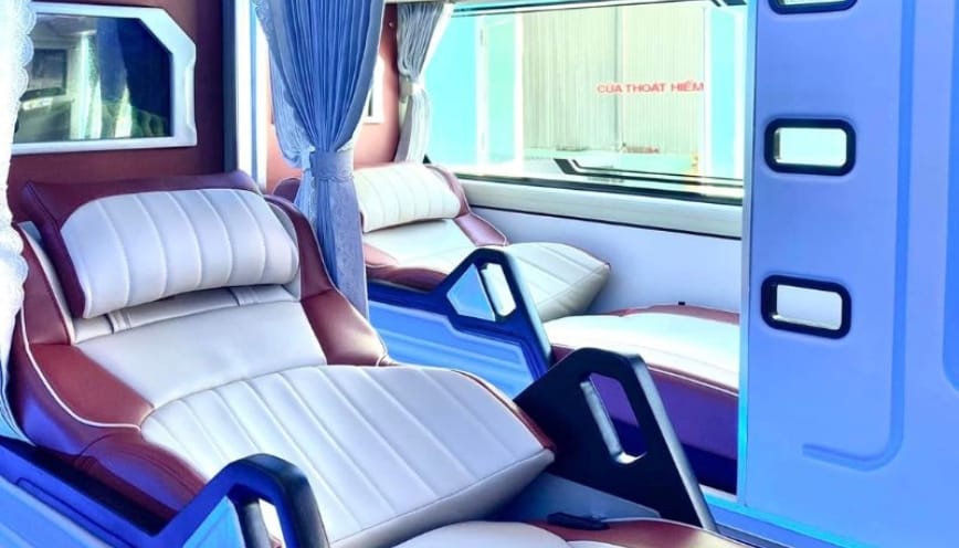 Khoang giường nằm riêng tư, thoải mái của Bình Phương