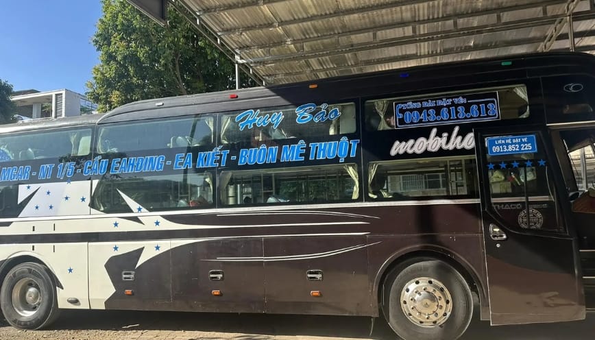 Xe Huy Bảo luôn trang bị đầy đủ thiết bị hiện đại