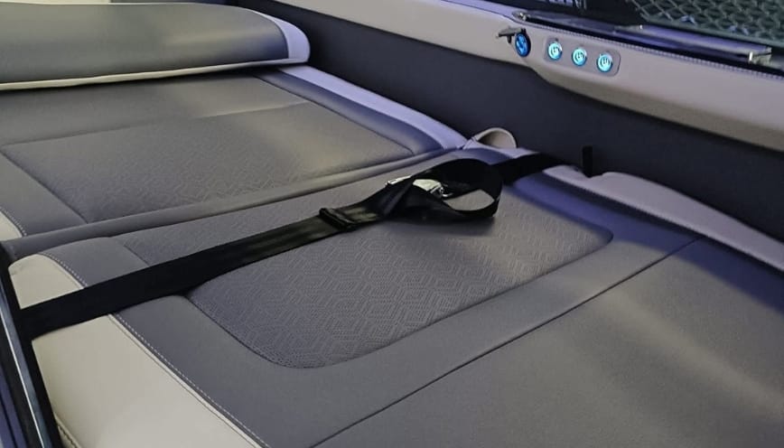 Xe khách Bảo Cúc trang bị đầy đủ các tiện ích hiện đại