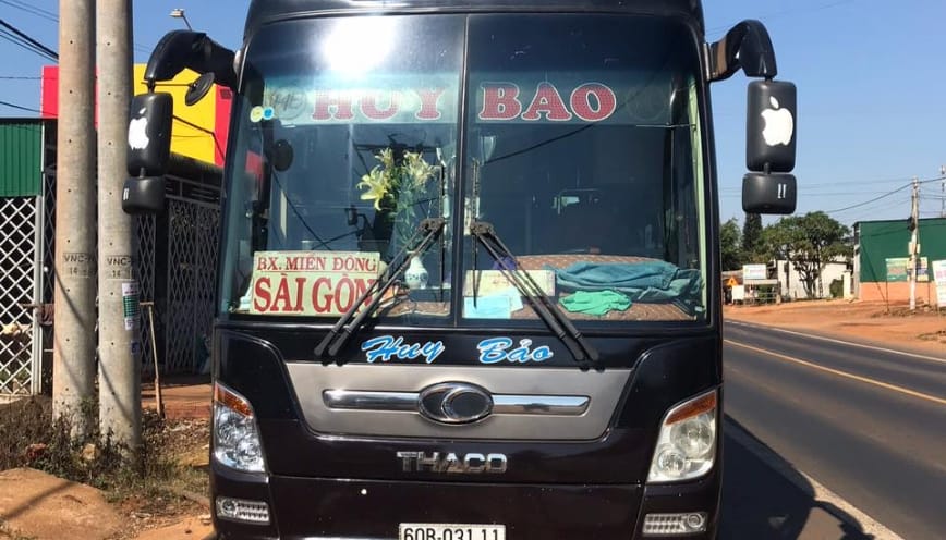 Xe khách Huy Bảo chuyên tuyến Sài Gòn đi Đồng Nai