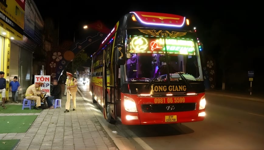 Điểm đón trả khá linh hoạt theo nhu cầu