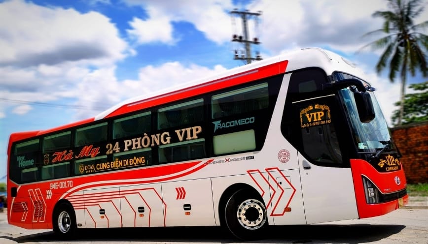 Nhà xe Hà My chạy tuyến chính Sài Gòn - Bạc Liêu