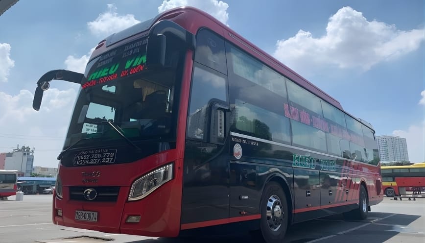 Nhà xe Hiếu Vinh chuyên chạy tuyến Phú Yên - TP.HCM