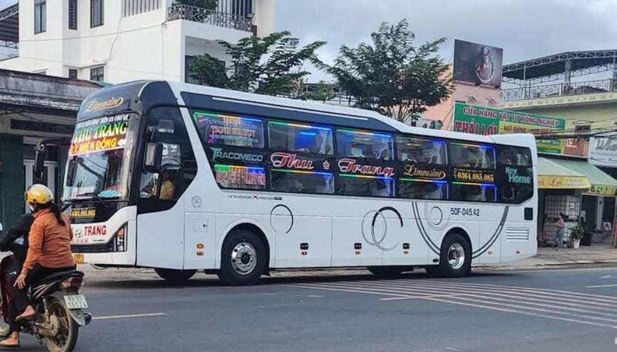 Các tuyến và dịch vụ được quan tâm của nhà xe Thu Trang