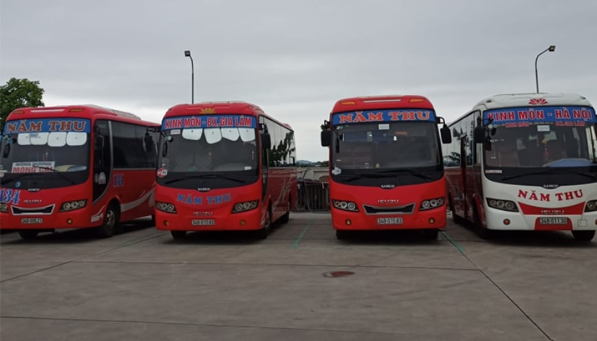 Lịch trình Kinh Môn Hà Nội của nhà xe Năm Thu