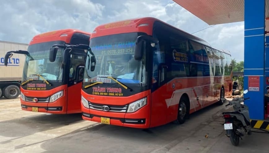 Văn phòng, tổng đài và điểm hỗ trợ của nhà xe Thành Trung