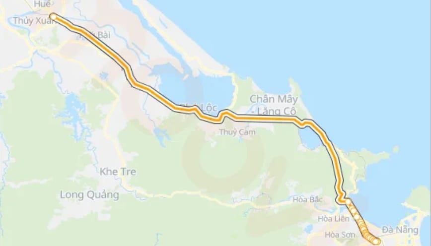 Chi tiết các điểm dừng đón của tuyến LK01