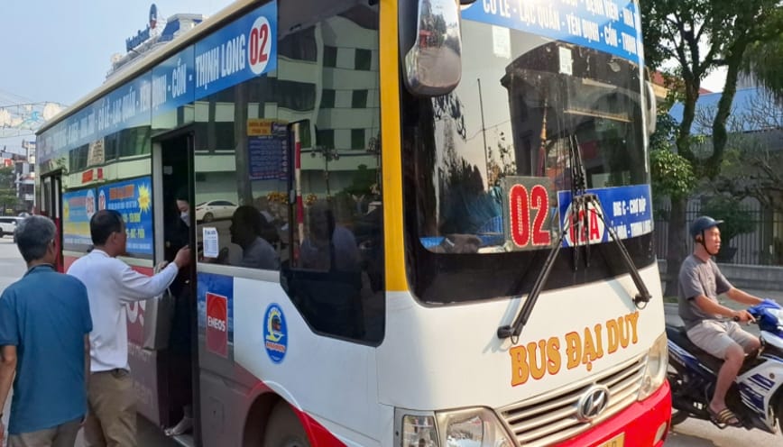 Hành trình chi tiết của tuyến xe buýt số 02 Nam Định