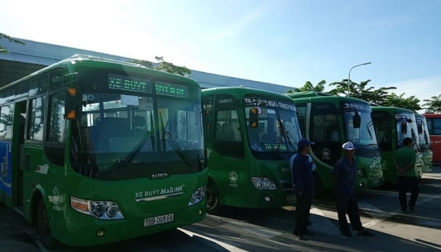 Khung giờ hoạt động của tuyến buýt số 08 Quảng Ngãi