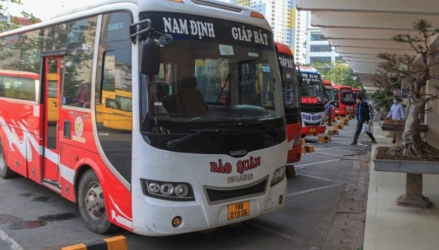 Lộ trình chi tiết của hai nhánh xe buýt số 08 Nam Định