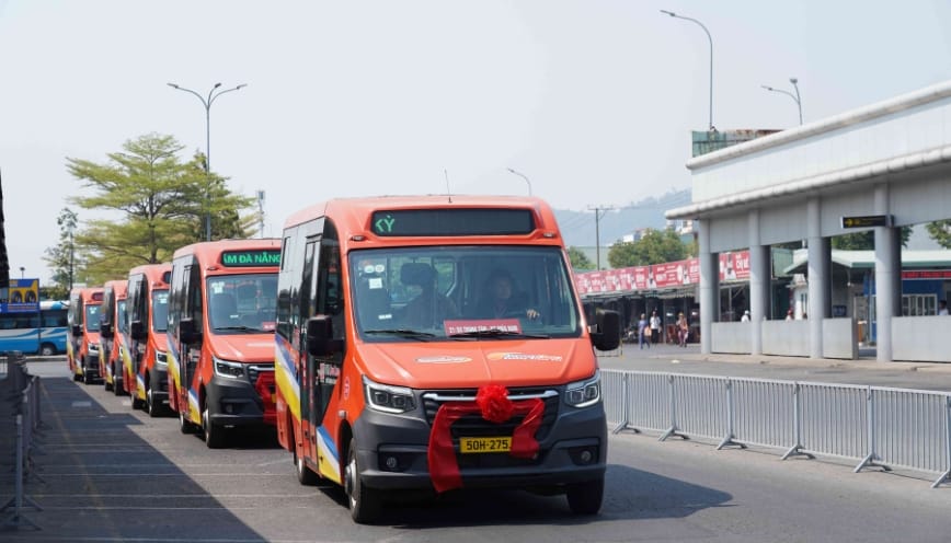 Trục đường di chuyển của xe buýt Phương Trang LK02