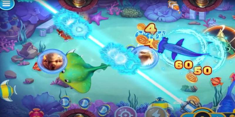 Bắn cá King Crab nổi bật với thưởng lớn