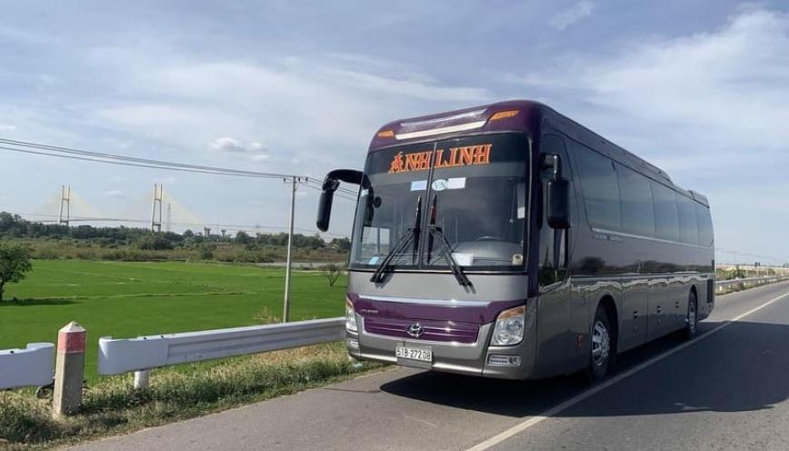 Tuyến đường và điểm đón trả cố định của nhà xe Ánh Linh