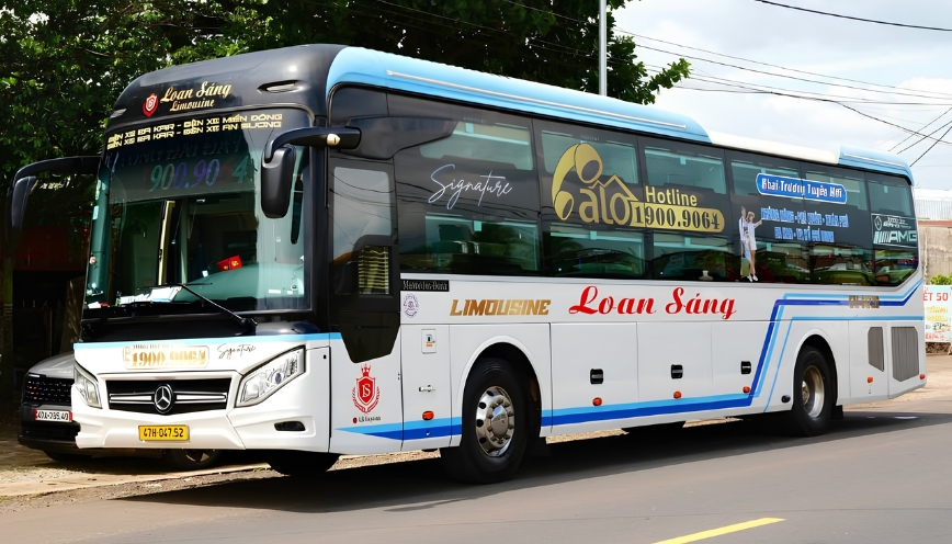 Giá vé và cách đặt xe Loan Sáng