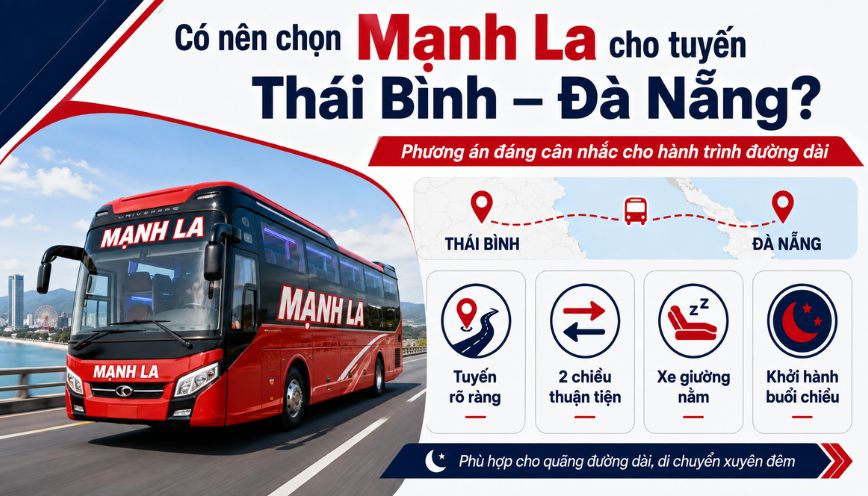 Có nên chọn Mạnh La cho tuyến Thái Bình – Đà Nẵng?
