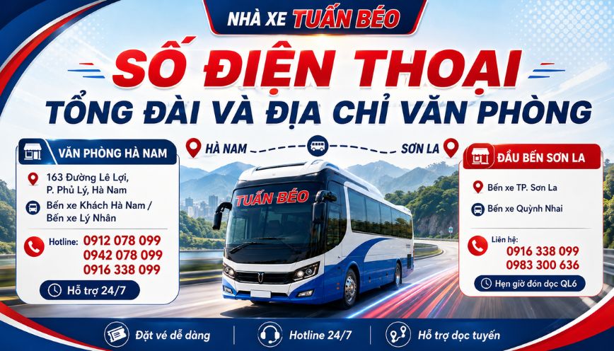 Số điện thoại tổng đài và địa chỉ văn phòng