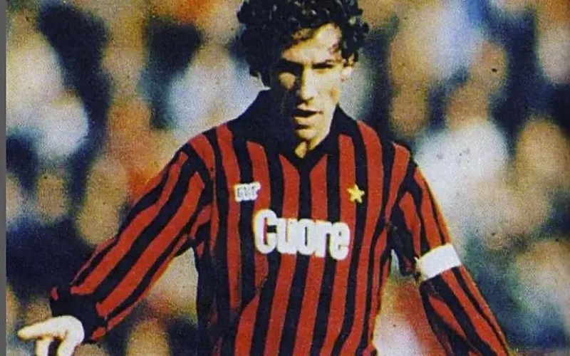 Franco Baresi là thủ lĩnh hàng thủ AC Milan