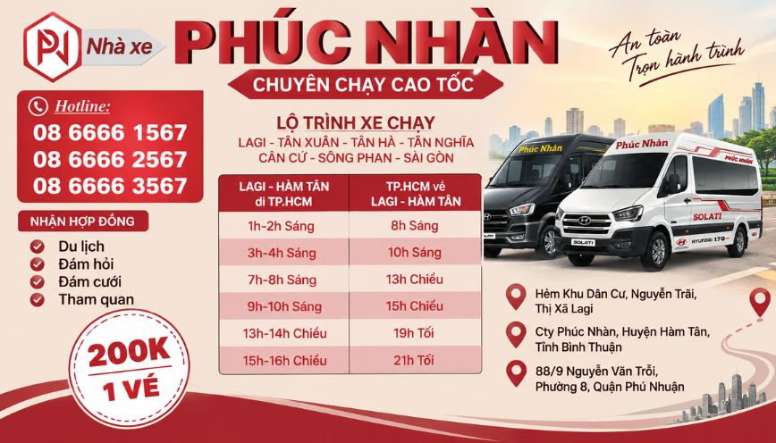 Thông tin liên hệ, hotline và địa chỉ văn phòng nhà xe