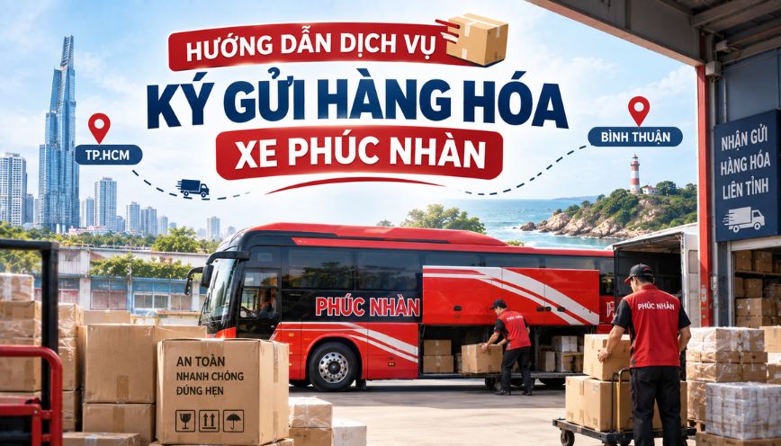 Hướng dẫn dịch vụ ký gửi hàng hóa xe Phúc Nhàn