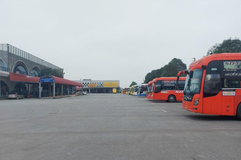 Bãi đỗ xe được quy hoạch tại Bến xe Hà Tĩnh