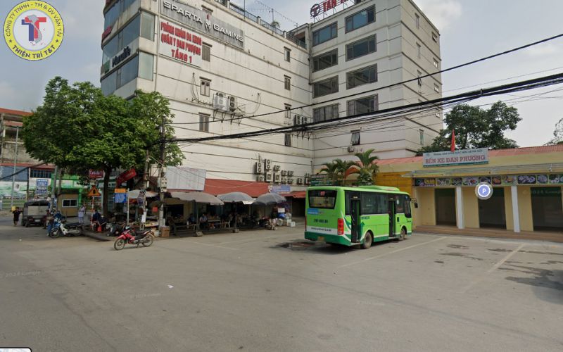 Toàn cảnh Bến xe Đan Phượng