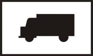 Biển phụ 505a quy định loại xe chịu hiệu lực