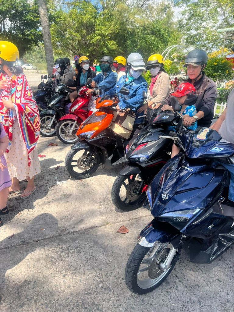 Các dòng xe máy cho thuê chất lượng tại một cửa hàng ở Phú Quốc.