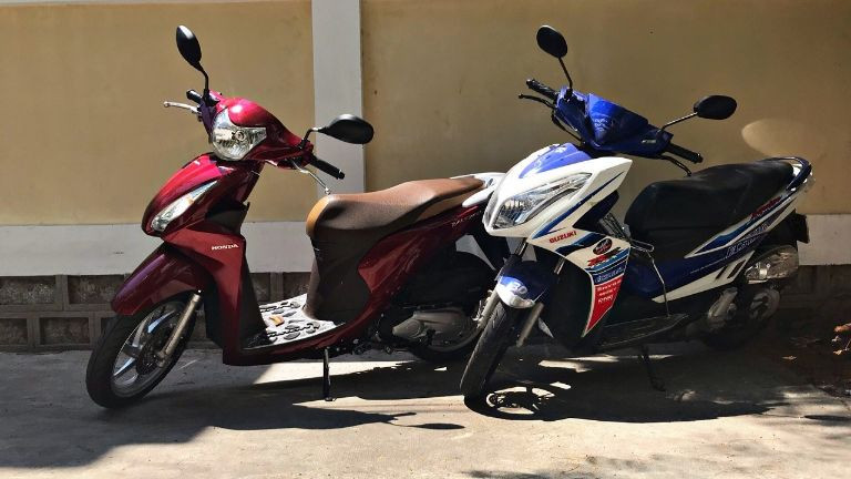 Các loại xe máy được bảo dưỡng kỹ lưỡng sẵn sàng cho thuê tại Minh Việt, Thái Nguyên