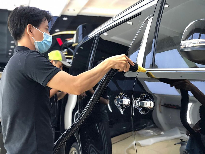 Chi phí đầu tư dán phim bảo vệ sơn PPF ô tô các loại